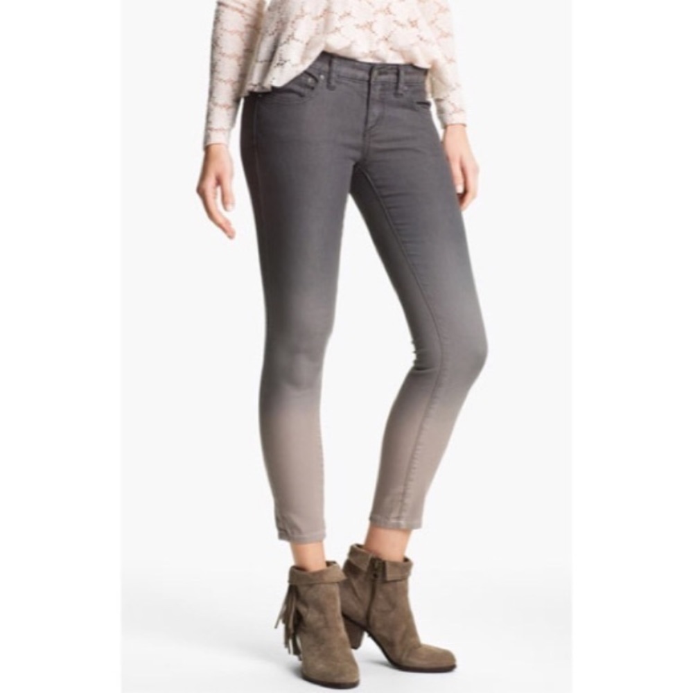 Free People cropped ombré jean